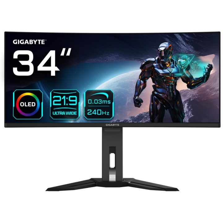 Gigabyte MO34WQC2 34" UWQHD 240 Hz OLED curvo