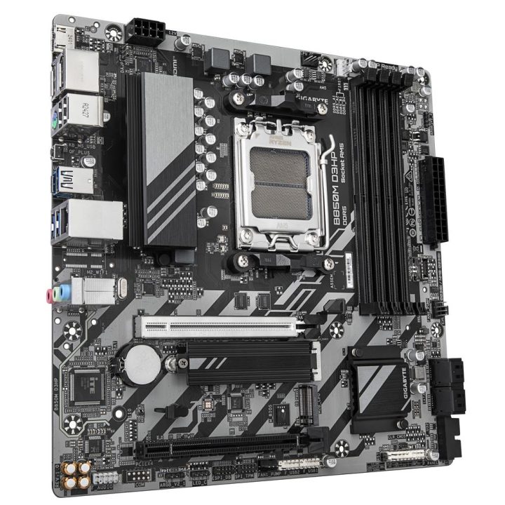 GIGABYTE B850M D3HP Motherboard - AMD Ryzen 9000 Series Processors…