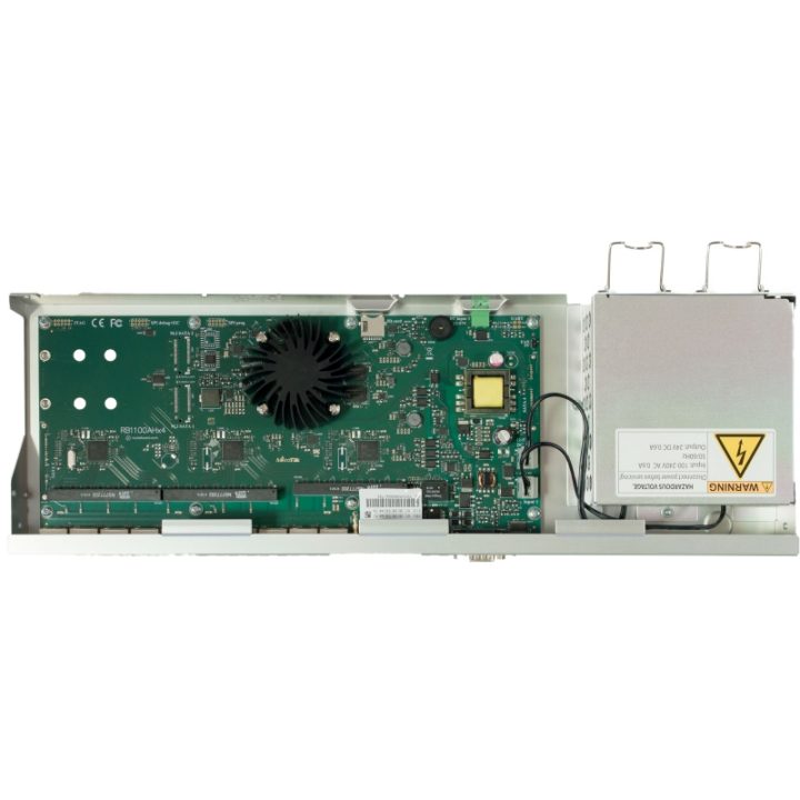 Router Mikrotik RB1100AHx4 Gigabit Ethernet Aço inoxidável (RB1100x4)