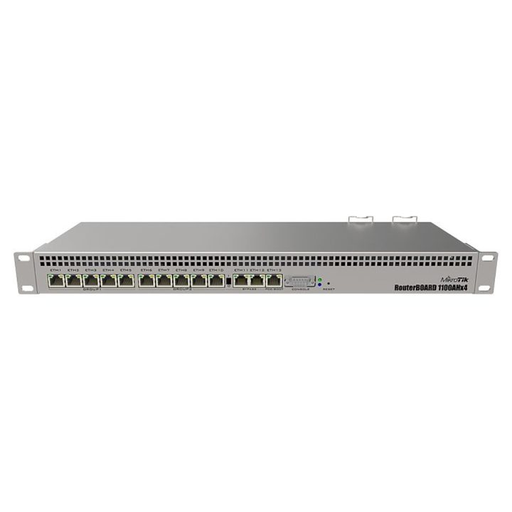MikroTik RB1100AHx4 Gigabit Ethernet router Stainless steel (RB1100x4)