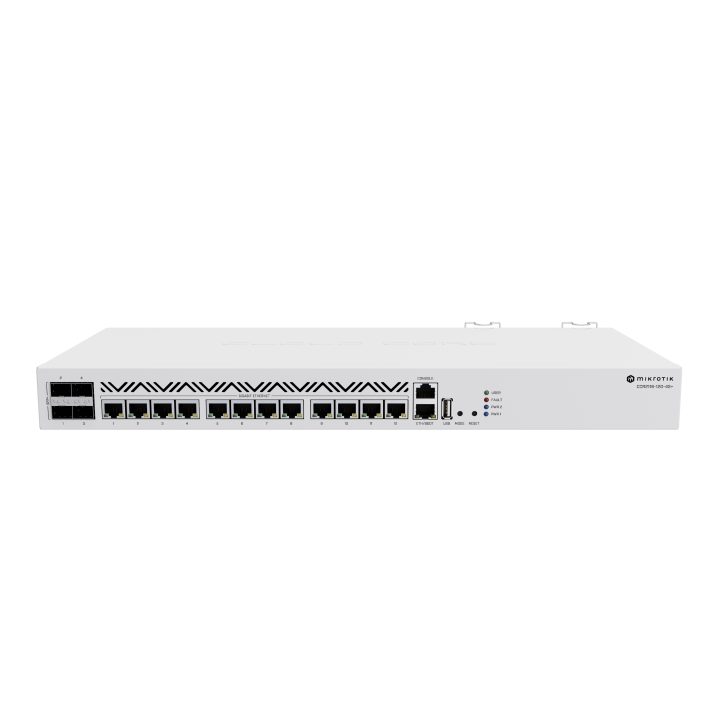 MikroTik CCR2116-12G-4S+ Gigabit Ethernet Router White