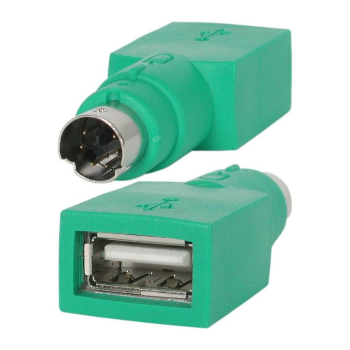 StarTech.com Replacement USB to PS2 Mouse Adapter Green