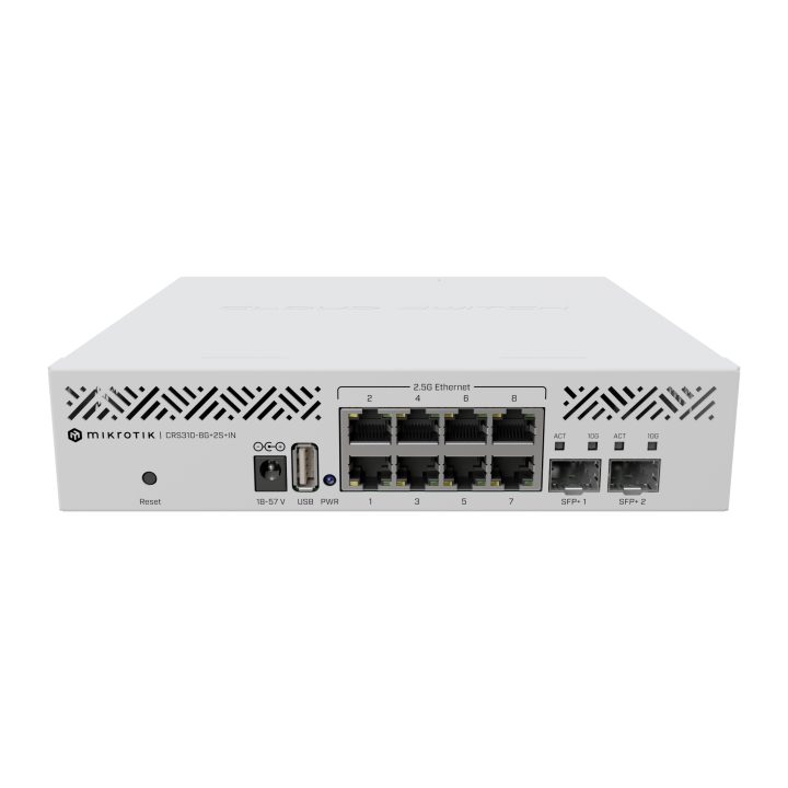 MikroTik CRS310-8G+2S+IN Switch 8x2.5GbE 2xSFP+