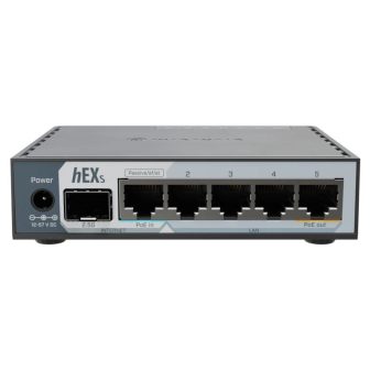 Mikrotik E60IUGS router Gigabit Ethernet Negro