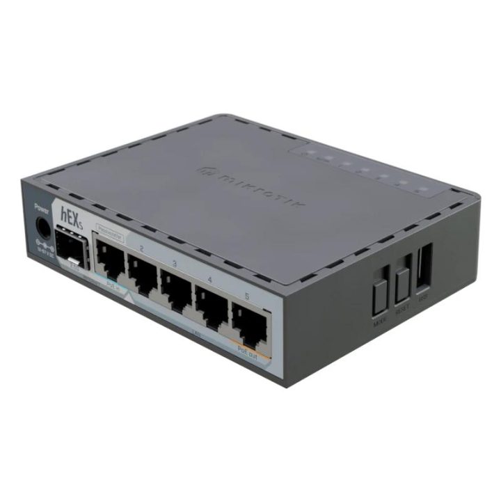 Router Mikrotik E60IUGS Gigabit Ethernet Preto
