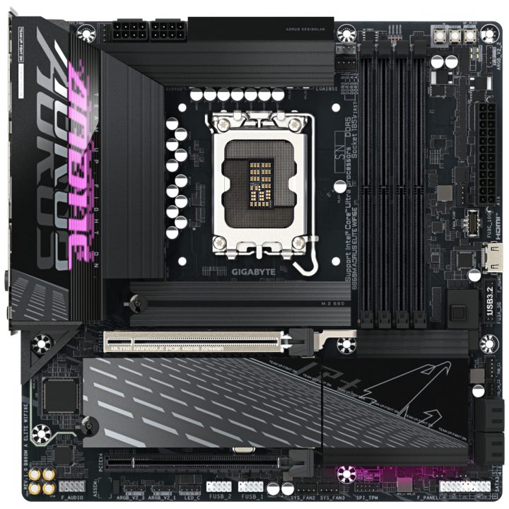 GIGABYTE B860M AORUS ELITE WIFI6E Placa base