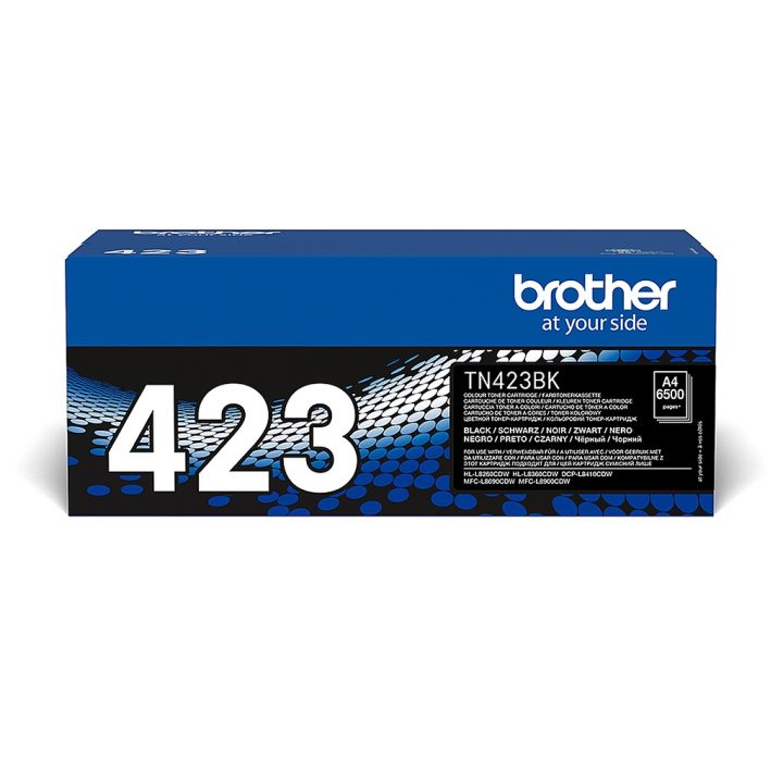 Brother TN-423BK cartucho de tóner 1 unidade(s) Original Preto