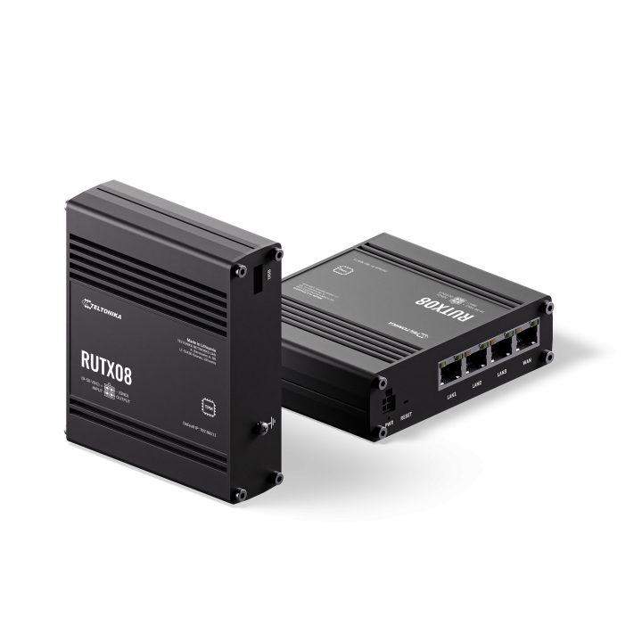 Teltonika RUTX08 Gigabit Ethernet Router Gray (RUTX08000000)