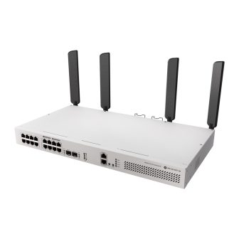 Mikrotik CRS418-8P-8G-2S+5axQ2axQ-RM L2/L3 Gigabit Ethernet…