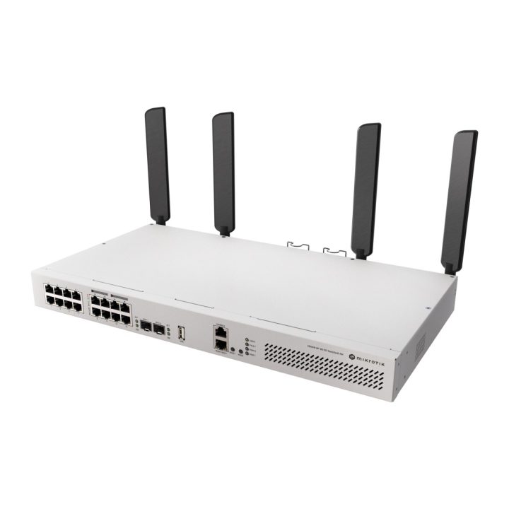 Mikrotik CRS418-8P-8G-2S+5axQ2axQ-RM L2/L3 Gigabit Ethernet…