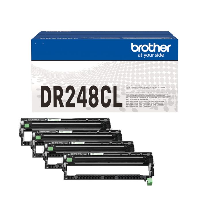 Brother DR-248CL tambor de impresora Original 4 pieza(s)
