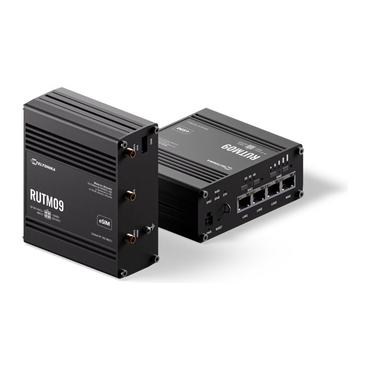 Teltonika RUTM09 Gigabit Ethernet Router Black (RUTM09000000)