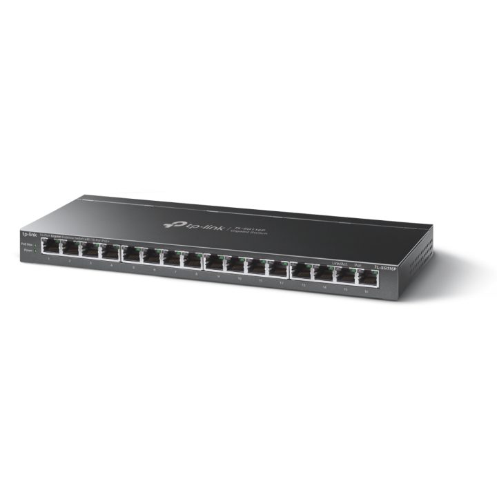 TP-Link TL-SG116P switch não gerido Gigabit Ethernet (10/100/1000)…