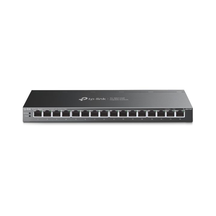 TP-Link TL-SG116P Unmanaged Switch Gigabit Ethernet (10/100/1000)…