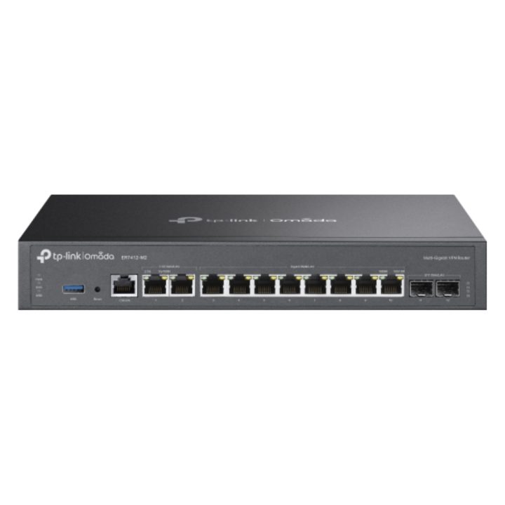 TP-Link Omada ER7412-M2 router 2.5 Gigabit Ethernet, Gigabit Ethernet…