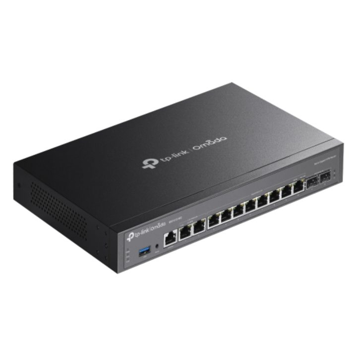 TP-Link Omada ER7412-M2 router 2.5 Gigabit Ethernet, Gigabit Ethernet…