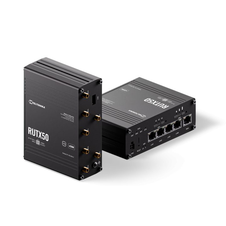 Teltonika RUTX50 Wireless Gigabit Ethernet Dual-Band Router (2.4 GHz…