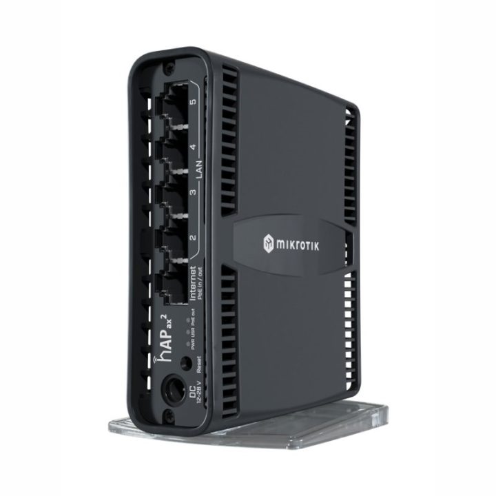 Router Mikrotik hAP ax2 WiFi6 5xGbE (1PoE) Dual (C52iG-5HaxD2HaxD-TC)