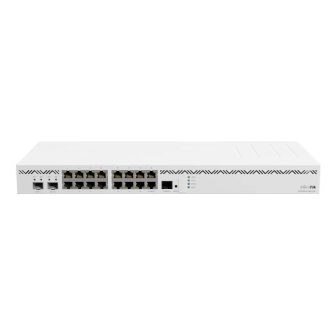 Mikrotik CCR2004-16G-2S+ router 16 Gigabit Ethernet White
