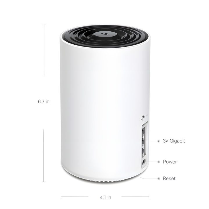 TP-Link Deco XE75 Tribanda (2.4 GHz / 5 GHz / 6 GHz) Wi-Fi 6E…