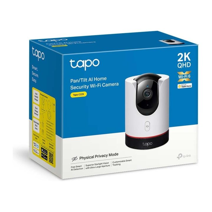 TP-Link Tapo C225 Torre Cámara de seguridad IP Interior 2560 x 1440…