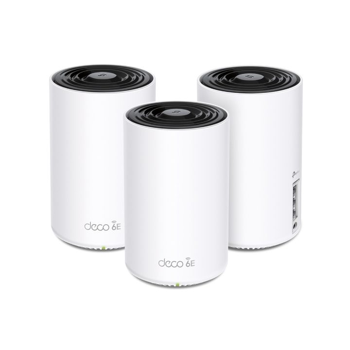 TP-Link Deco XE75 Tri-Band (2.4 GHz / 5 GHz / 6 GHz) Wi-Fi 6E…