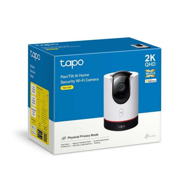 TP-Link Tapo C225 Tower Indoor IP Security Camera 2560 x 1440 Pixels…