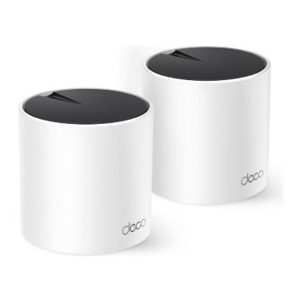 TP-Link DECO X55 (2-Pack) Doble banda (2,4 GHz / 5 GHz) Wi-Fi 6…