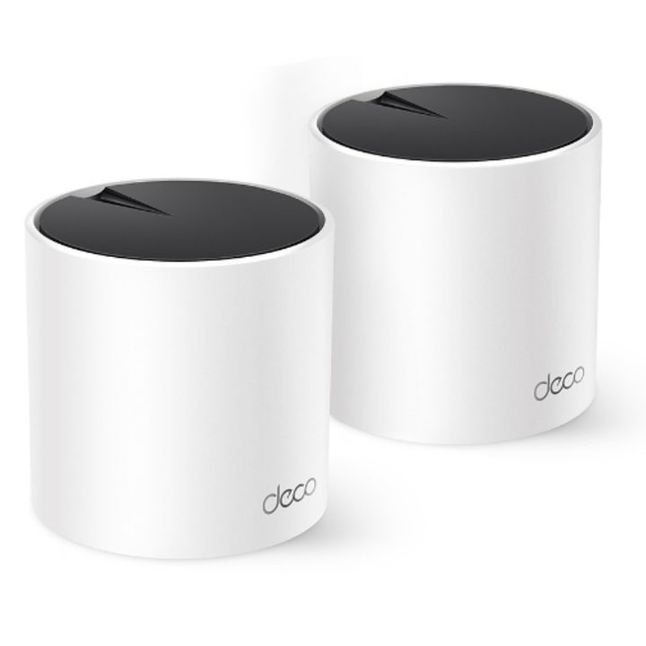 TP-Link DECO X55 (2-Pack) Dual Band (2.4 GHz / 5 GHz) Wi-Fi 6…