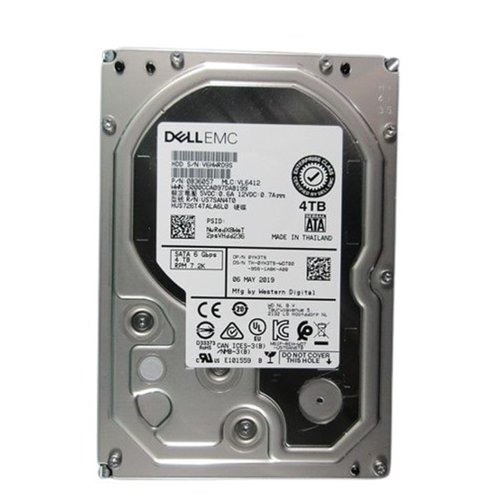 DELL 161-BBRL disco rígido interno 4 TB 7200 RPM 3.5" Serial ATA III