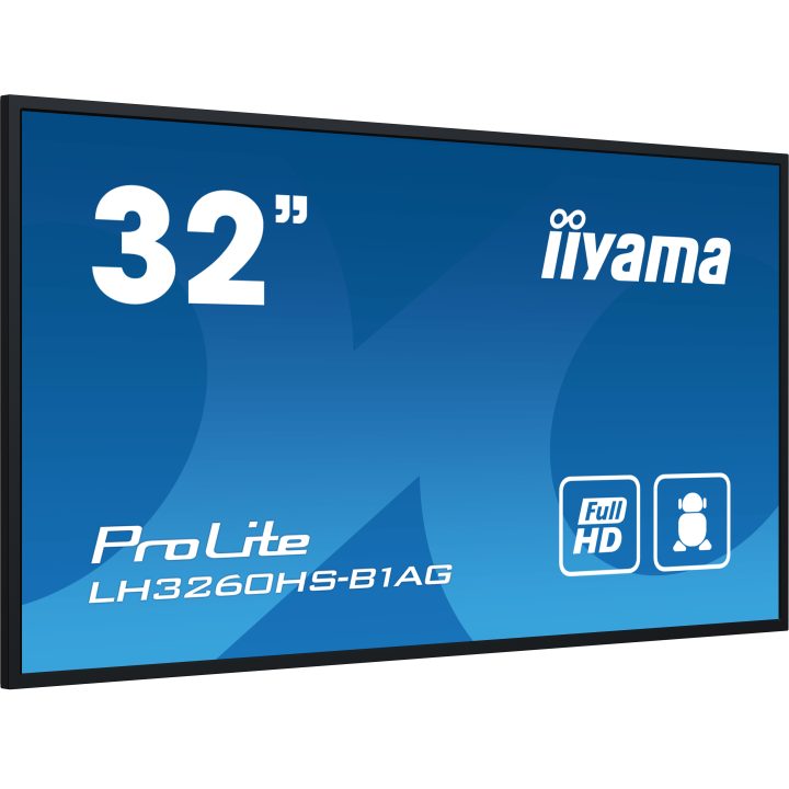 iiyama LH3260HS-B1AG ecrã de sinalização Quadro digital de cavalete…