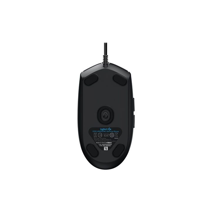 Rato Logitech G102 Lightsync preto (910-005823)