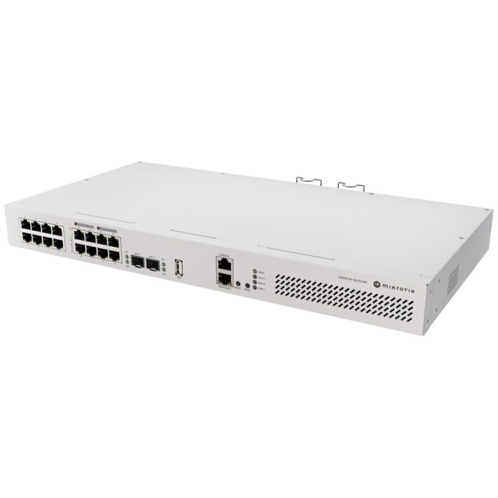 Mikrotik CRS418-8P-8G-2S+RM Cloud Router/Sw L2/L3 Gigabit Ethernet…