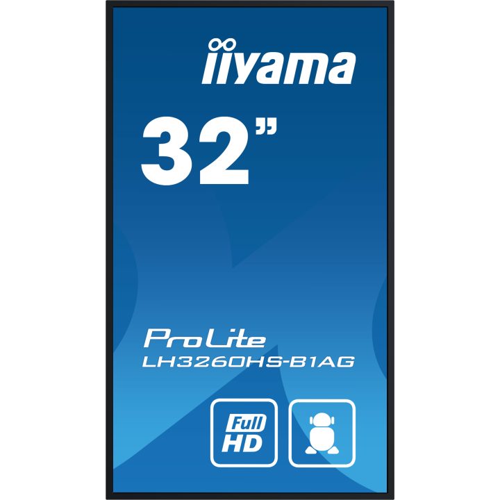 iiyama LH3260HS-B1AG ecrã de sinalização Quadro digital de cavalete…