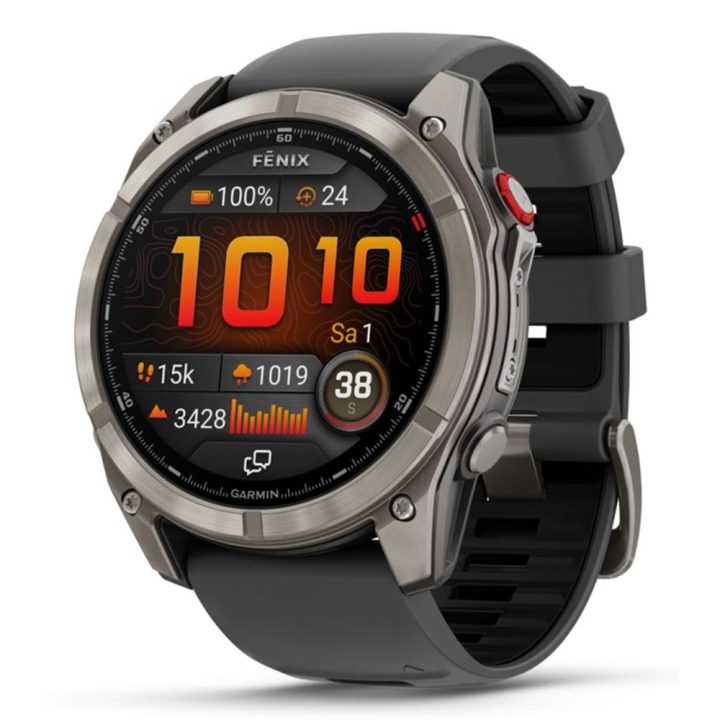 Garmin fenix 8 Pro 1,4" AMOLED 51 mm Digital 454 x 454 Pixeles Ecrã…