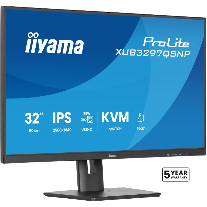 Monitor iiyama ProLite XUB3297QSNP-B1 32" QHD IPS