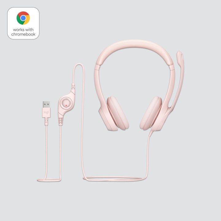 Logitech H390 auscultadores de arco com cabo (981-001281)