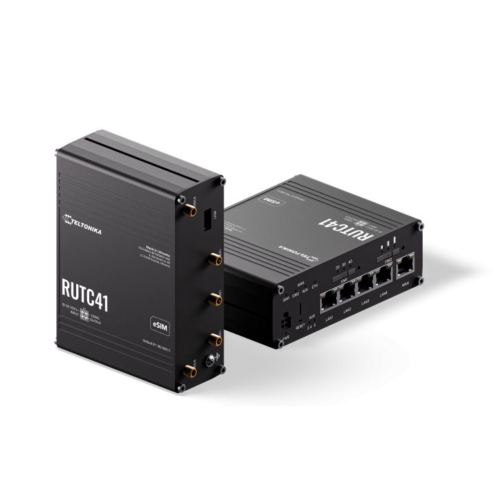 Teltonika Networks RUTC41 (EU) 4G Cat 4 Edge Router with WiFi 6…