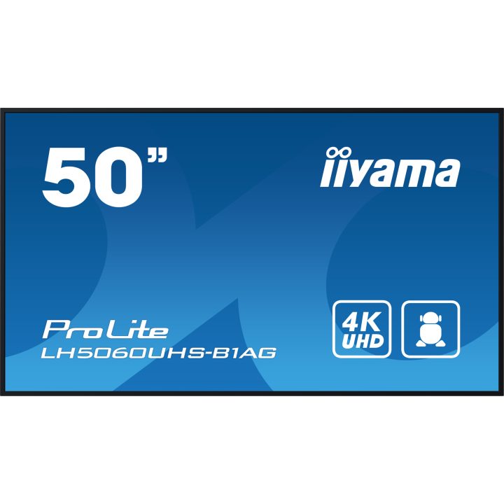 iiyama LH5060UHS-B1AG Digital Signage Display Digital Standalone…