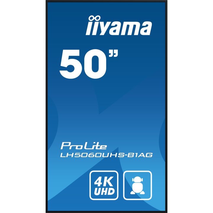 iiyama LH5060UHS-B1AG Digital Signage Display Digital Standalone…