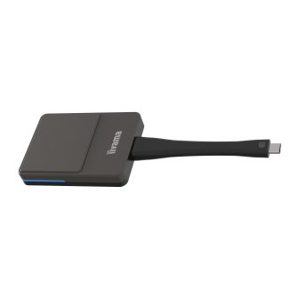 iiyama WP D002C adaptador Smart TV USB 4K Ultra HD Preto, Prata