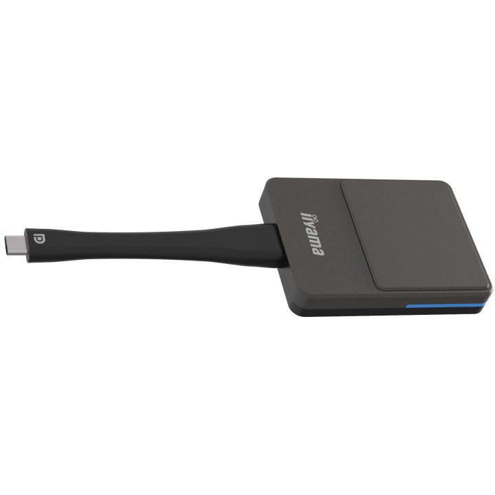 iiyama WP D002C Smart TV USB 4K Ultra HD Adapter Black, Silver