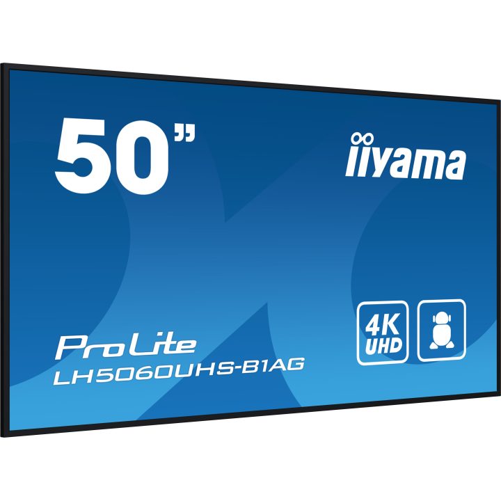 iiyama LH5060UHS-B1AG ecrã de sinalização Quadro digital em cavalete…