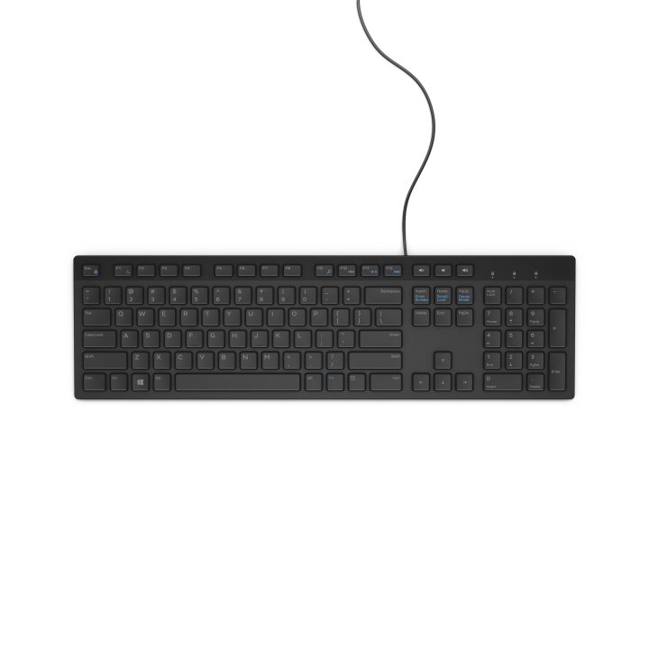DELL KB216 Teclado Universal USB QWERTY Internacional dos EUA Preto ·…