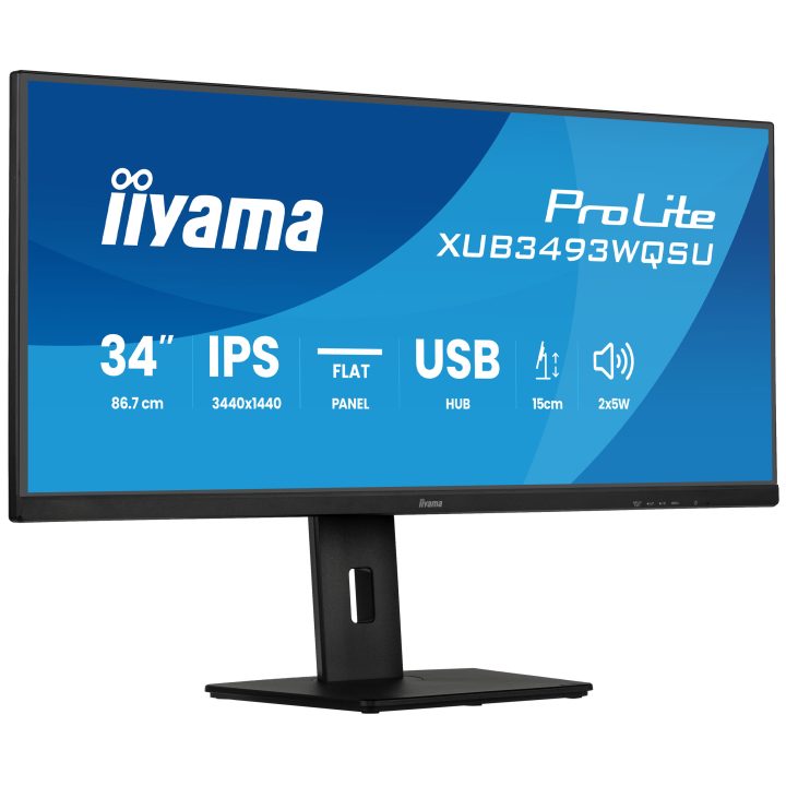 iiyama ProLite XUB3493WQSU-B6 34" UWQHD 120 Hz IPS