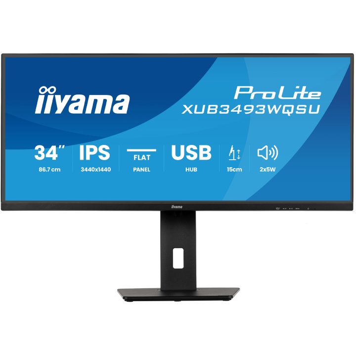iiyama ProLite XUB3493WQSU-B6 34" UWQHD 120 Hz IPS