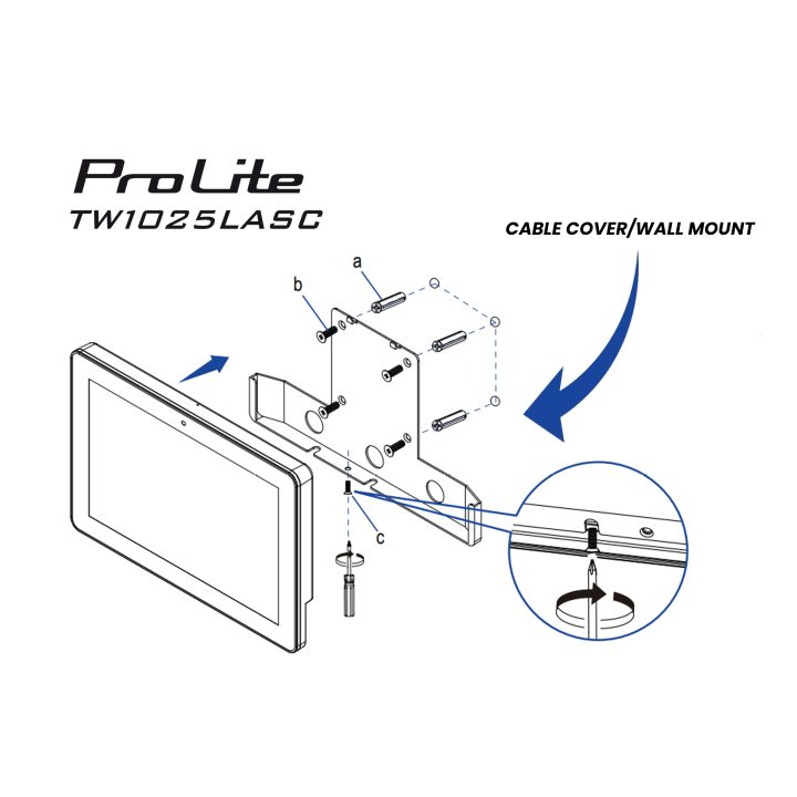 iiyama ProLite TW1025LASC-B3PNR 10,1" 1280 x 800 IPS