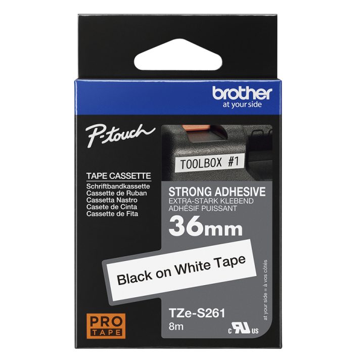 Brother TZE-S261 fita para impressora de etiquetas TZ