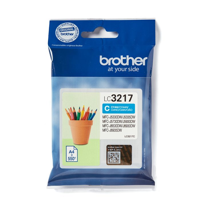 Brother LC3217C ink cartridge 1 piece(s) Original Cyan