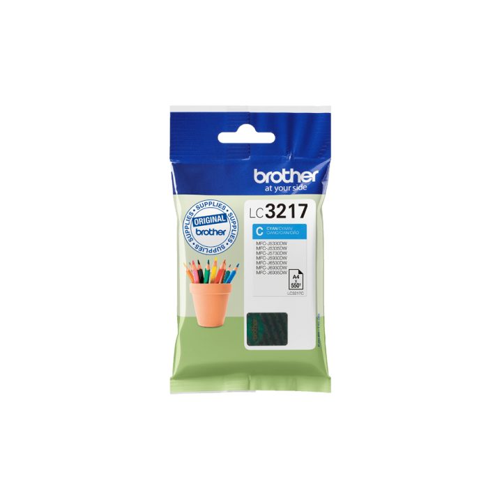 Brother LC3217C cartucho de tinta 1 unidade(s) Original Ciano